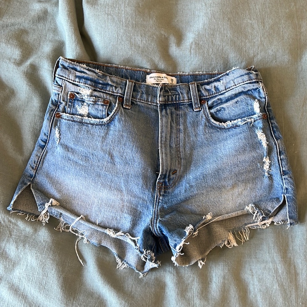 High Rise Mom Short